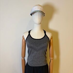Fashion Nova Gray Seamless Athletic Tank Top - Size M